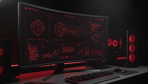 Quantum Analytics Dashboard preview