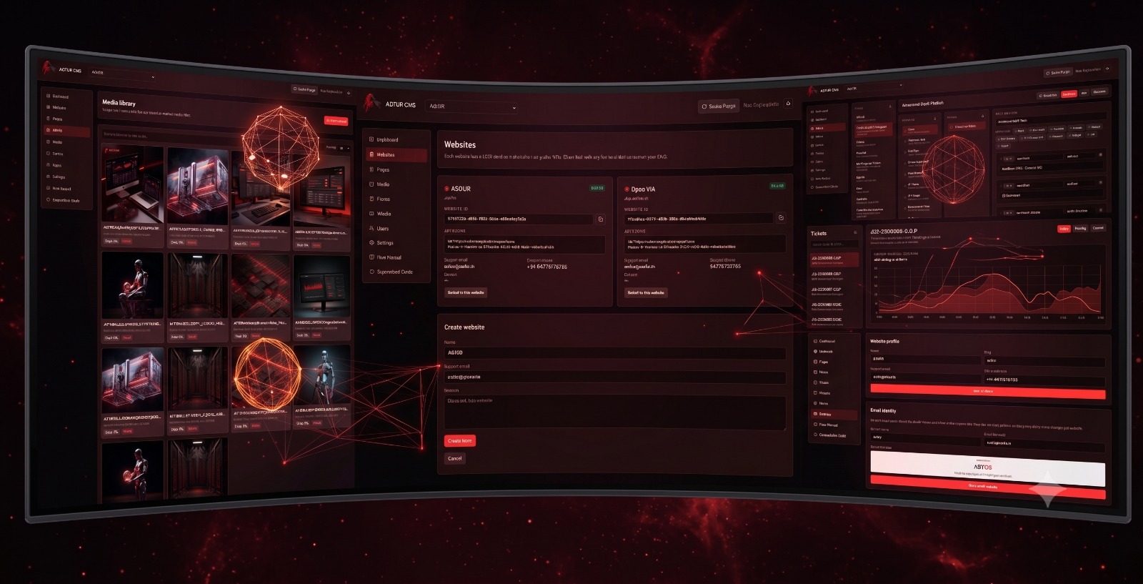 Quantum Analytics Dashboard preview